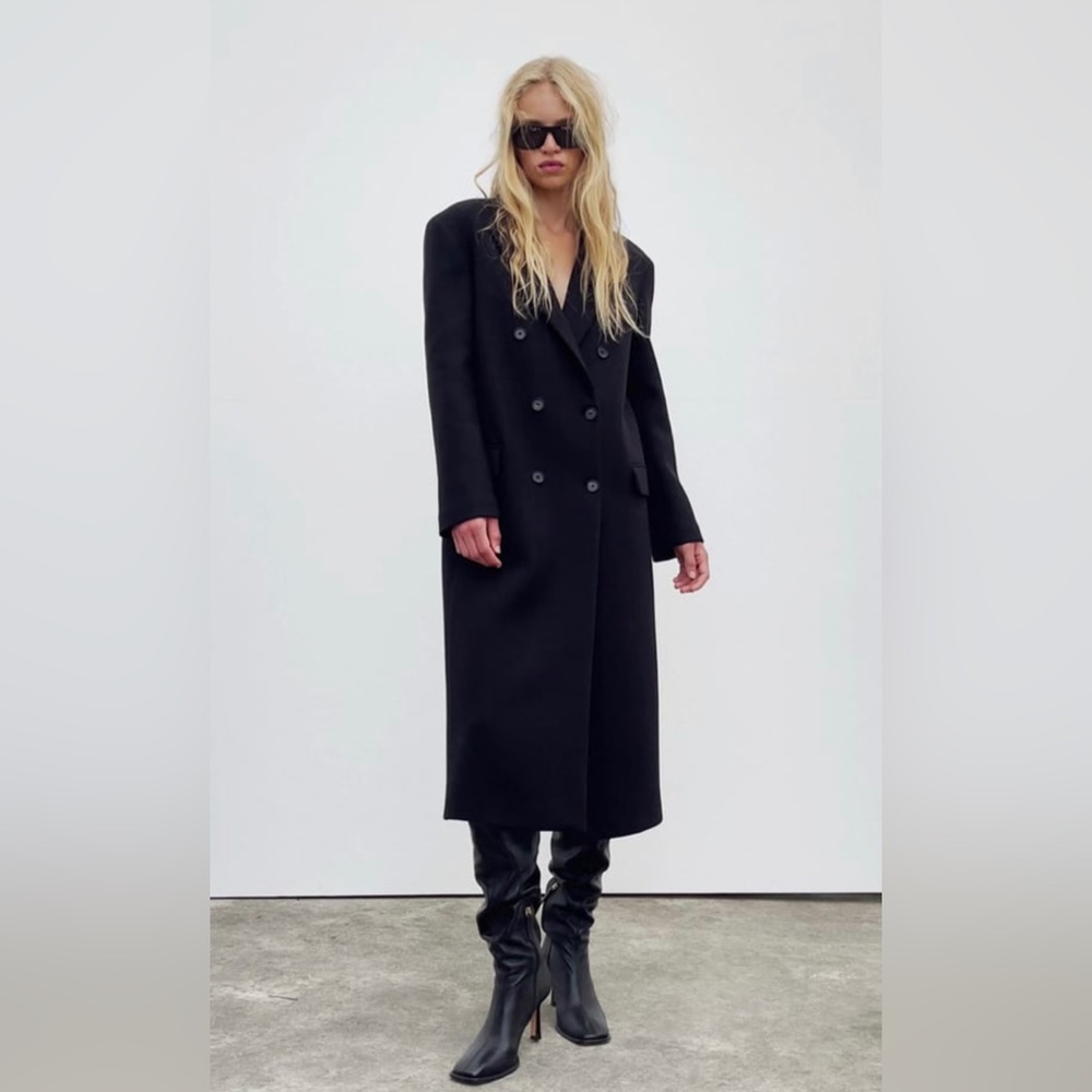 ZARA OVERSIZED WOOL COAT